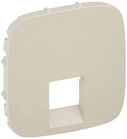 Лицевая панель Legrand Valena Allure для 1-м. розетки RJ11/RJ45 слоновая кость картинка